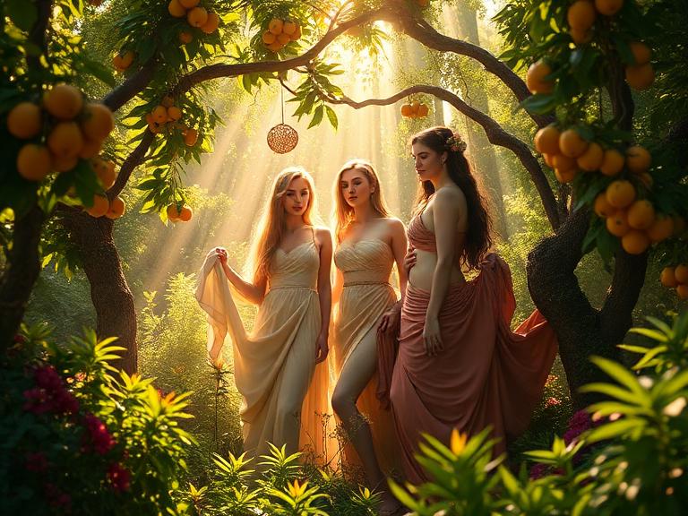 THE GOLDEN APPLES OF THE HESPERIDES